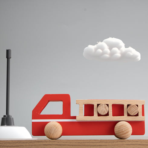 Ariro Toys Wooden Fire Engine