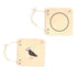 Ariro Toys Wooden Pictorial Books- Black and White