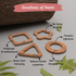 Ariro Toys Wooden Teether - Shapes