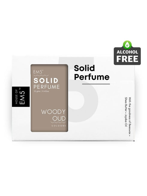 House of EM5 Woody Oud | Solid Perfume