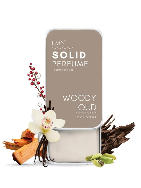 House of EM5 Woody Oud | Solid Perfume