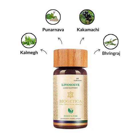 Biogetica Livosolve |Stabilizes Digestive- Liver Enzymes