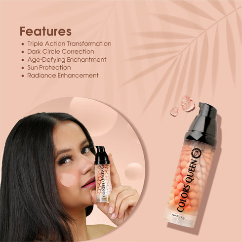 Colors Queen 3-in-1 Facial Primer | 40 Gram