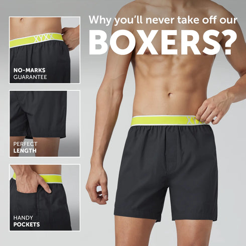 XYXX Volt Cotton Boxer Storm Grey