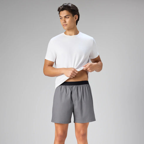 XYXX Solid Inner Boxers - Graphite Grey