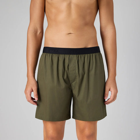 XYXX Solid Inner Boxers - Olive Green