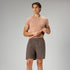 XYXX Printed Outer Boxers - Walnut Brown