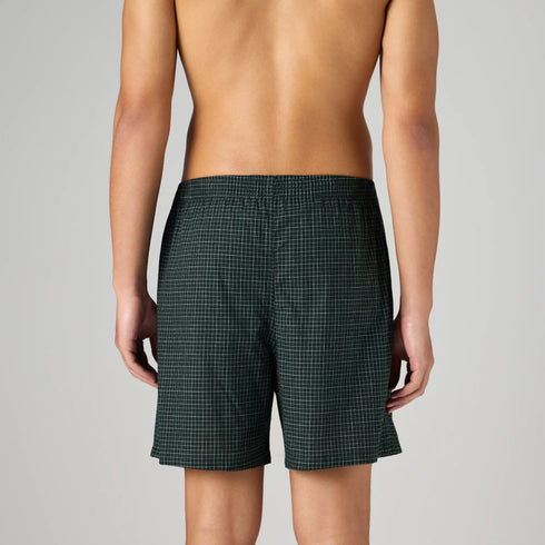 XYXX Printed Outer Boxers - Forest Green