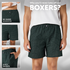 XYXX Printed Outer Boxers - Forest Green