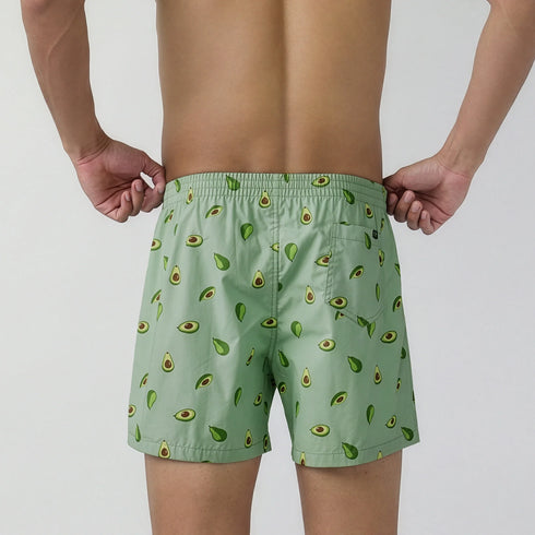 XYXX Printed Inner Boxers - Avocado Green