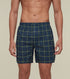 XYXX Checkmate Combed Cotton Boxers Lemon Burst