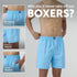 XYXX Surf Super Combed Cotton Boxer Shorts SurfBoard Blue