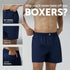 XYXX Pace Cotton Boxer Midnight Blue