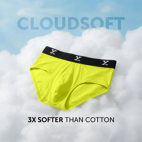 XYXX Ace Modal Briefs Lime Punch