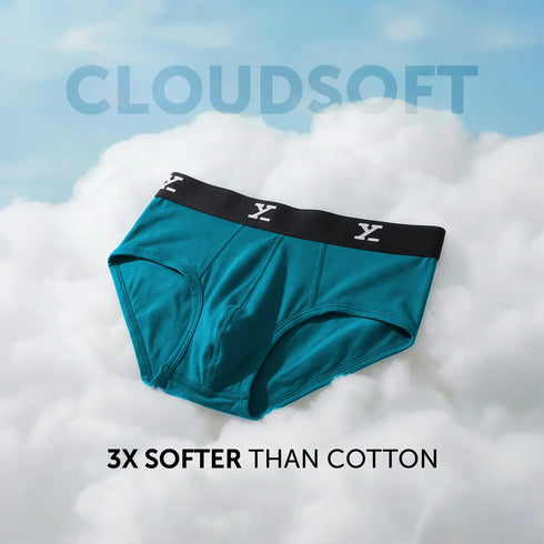XYXX Ace Modal Briefs Aqua Blue