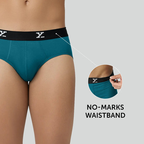 XYXX Ace Modal Briefs Aqua Blue