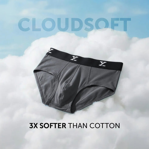 XYXX Ace Modal Briefs Charcoal Grey
