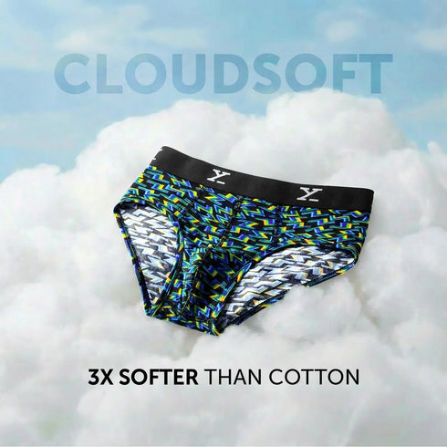 XYXX Shuffle Modal Briefs Bolt Green
