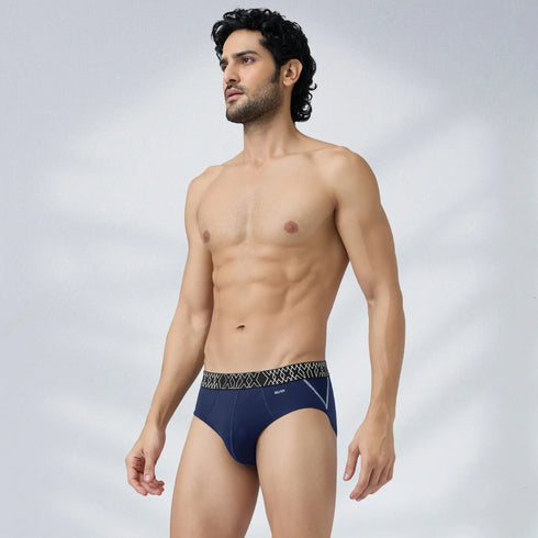 XYXX Sprint Cotton Stretch Briefs Midnight Blue