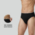 XYXX Crux Cotton Stretch Briefs Pitch Black