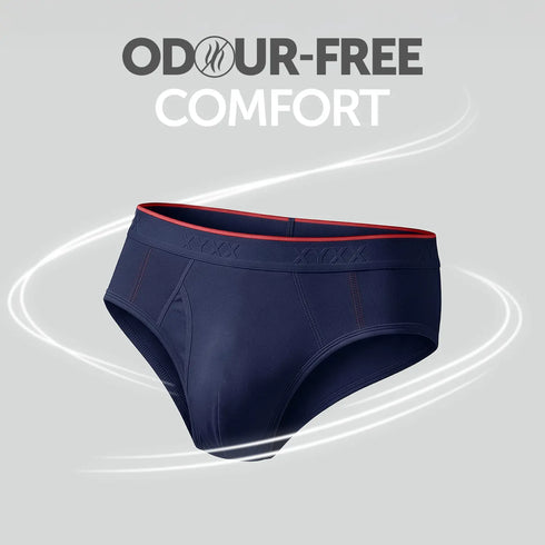 XYXX Crux Cotton Stretch Briefs Midnight Blue