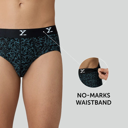 XYXX Shuffle Modal Briefs Yoga Black