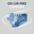 XYXX Matrix Cotton-Modal Briefs Cascade Blue
