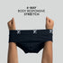XYXX Cloudsoft Modal Briefs - Black Knight