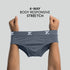 XYXX Cloudsoft Modal Briefs - Slate Blue