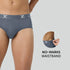 XYXX Cloudsoft Modal Briefs - Slate Blue