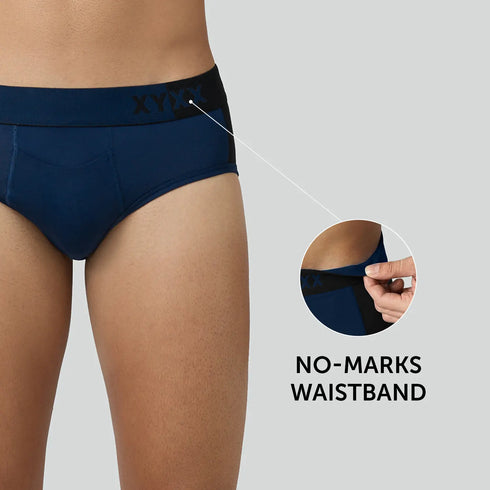 XYXX Dualist Modal Briefs Midnight Blue