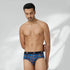XYXX Shuffle Modal Briefs Camouflage Blue