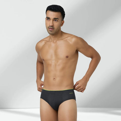 XYXX Uno Modal Briefs Graphite Grey