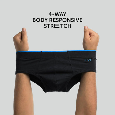 XYXX Uno Modal Briefs Black Knight