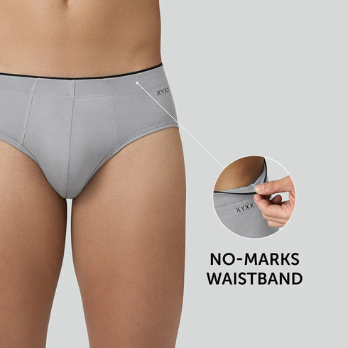 XYXX Uno Modal Briefs Ash Grey