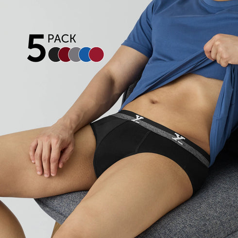 XYXX Nova Aero Traq Cotton Briefs (Pack of 5)