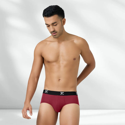 XYXX Classic Briefs Bold Burgundy