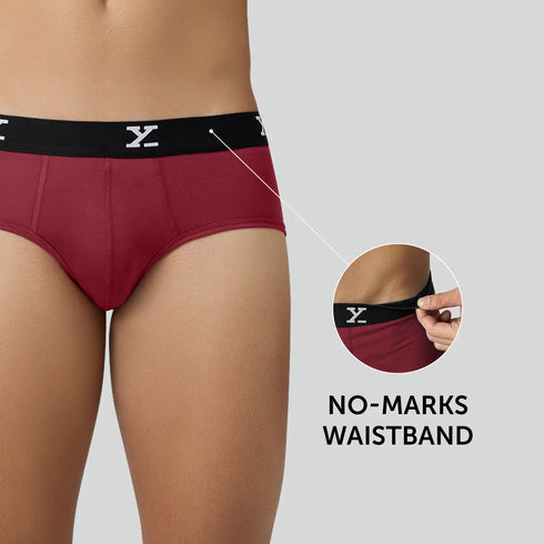 XYXX Classic Briefs Bold Burgundy