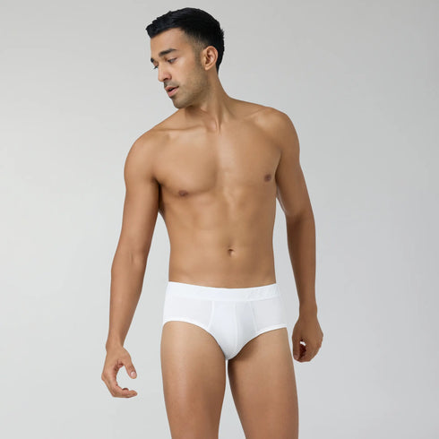 XYXX Ace Modal Briefs Polar White