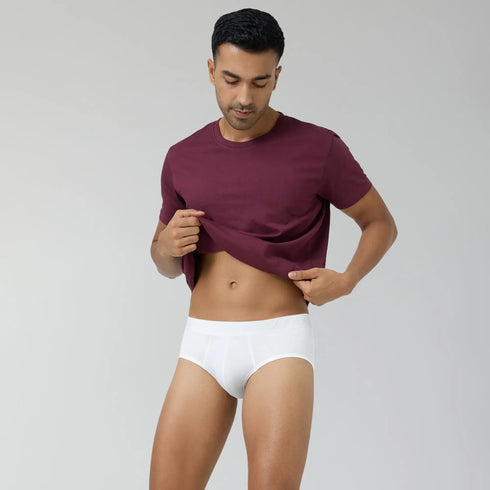 XYXX Ace Modal Briefs Polar White