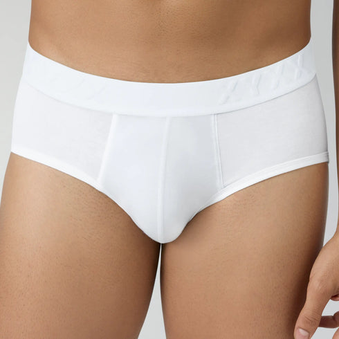 XYXX Ace Modal Briefs Polar White