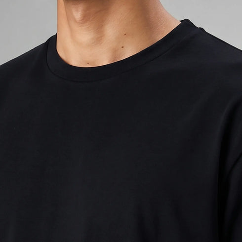 XYXX Boxy Oversized Crewneck T-shirt - Pitch Black