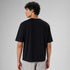 XYXX Boxy Oversized Crewneck T-shirt - Pitch Black