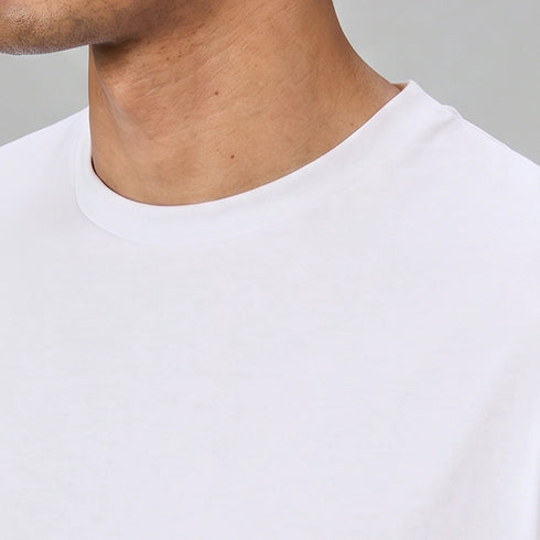 XYXX Boxy Oversized Crewneck T-shirt - Polar White