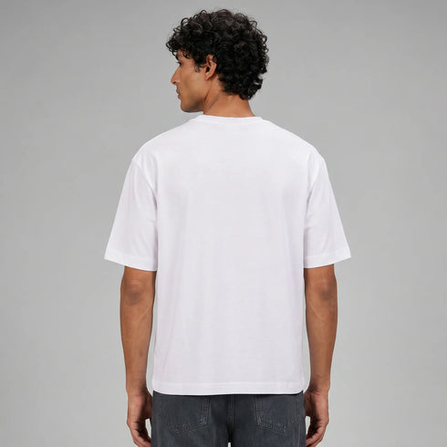 XYXX Boxy Oversized Crewneck T-shirt - Polar White