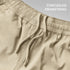 XYXX Textured Wide-Straight Fit Cargo Pants - Creamy Tan