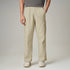 XYXX Textured Wide-Straight Fit Cargo Pants - Creamy Tan