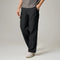 XYXX Textured Wide-Straight Fit Cargo Pants - Onyx Black