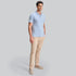 XYXX Linea Cotton Polo T-shirt - Sky Blue
