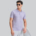 XYXX Linea Cotton Polo T-shirt - Misty Lilac